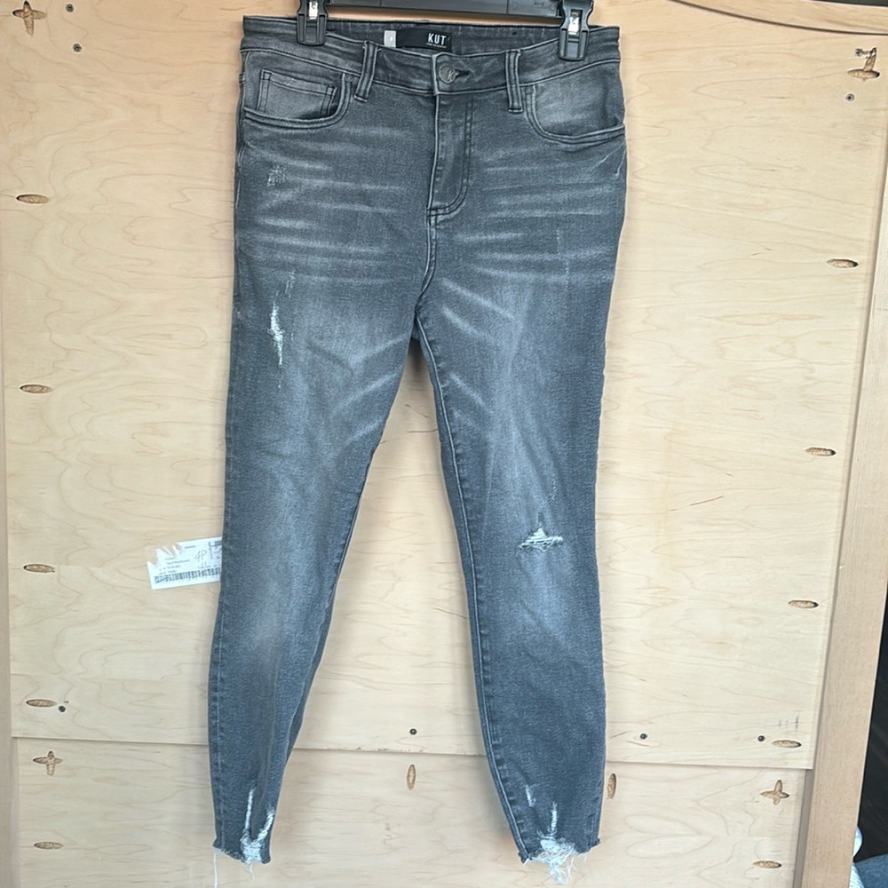 Kut from the Kloth Connie High-rise Ankle Skinny jeans | size 8